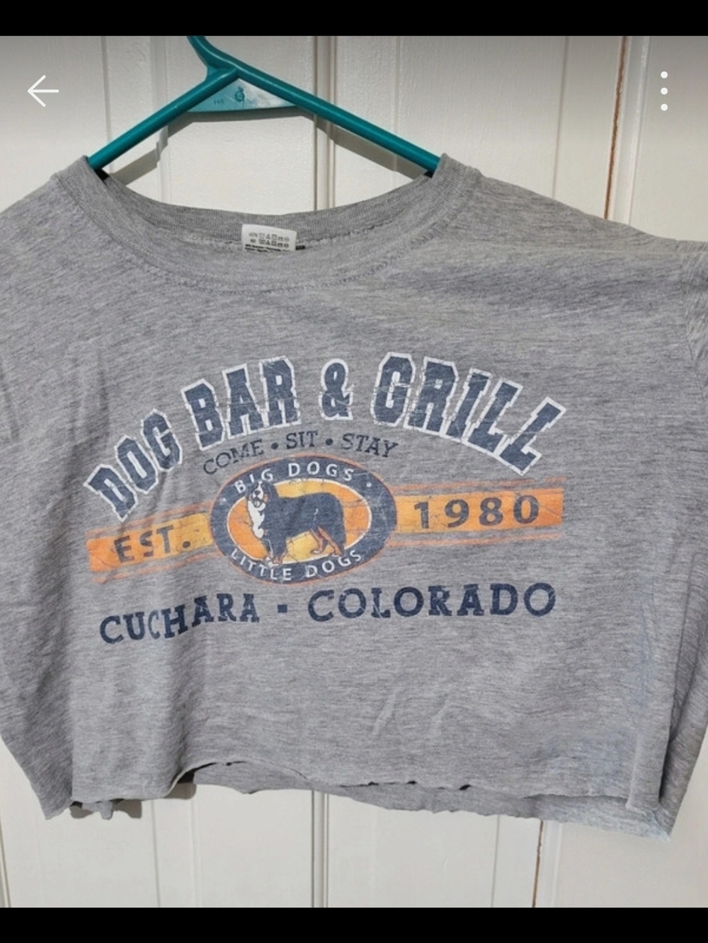 Dog Bar & Grill Cuchara Colorado Cut-off Tee